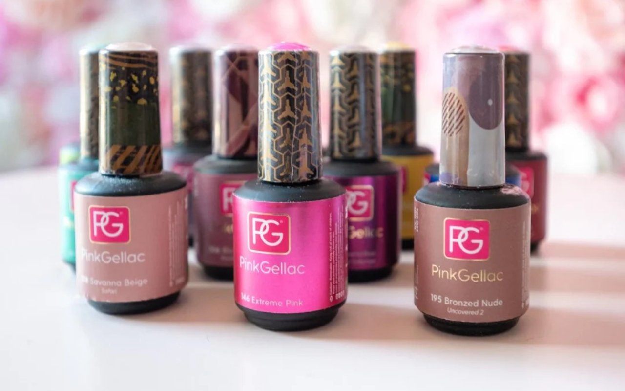 Flesjes Pink Gellac gellak